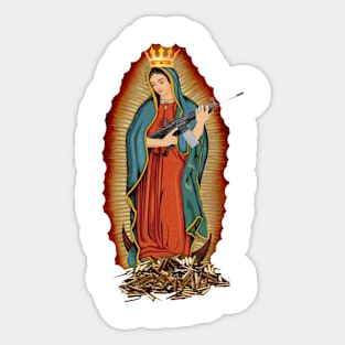 Mary of Perpetual Brass Sticker